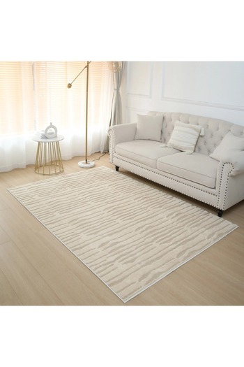 Generic Zara Donnell Jacquard Rabbit Fur Rug - 200 x 300 cm