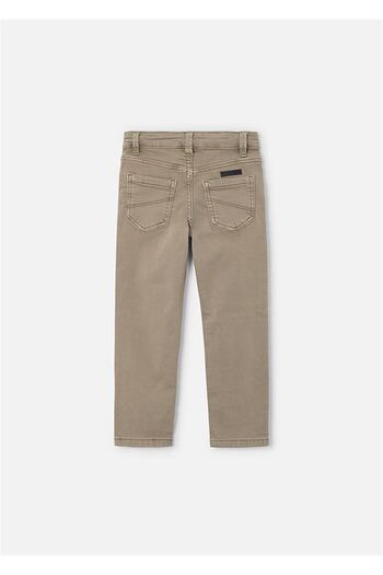 MAYORAL Boy's Straight Leg Trousers Beige 4562