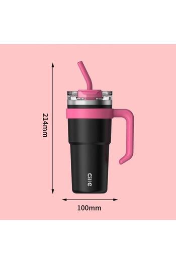 DODGE Trekking Steel Thermos Mug 750ml Black