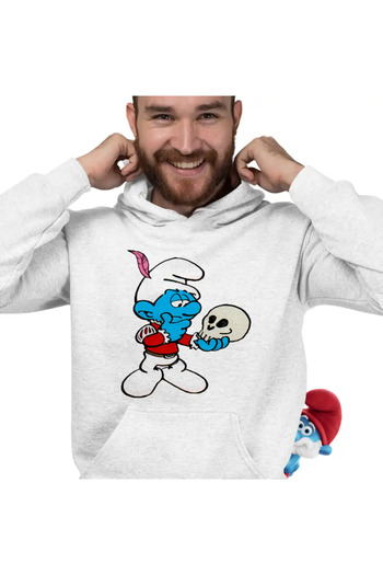 OEM Men's Sweatshirt The Smurfs Actor Poet Hamlet Shakespeare