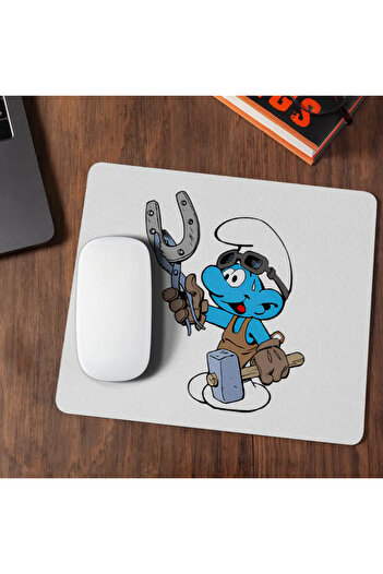 OEM Mousepad The Smurfs The Blacksmith The Farrier Horseshoe