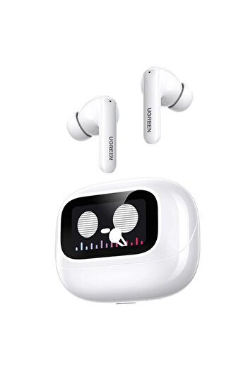 Ugreen Bluetooth Headphones with Smart Display, ANC Ugreen, White, 55137