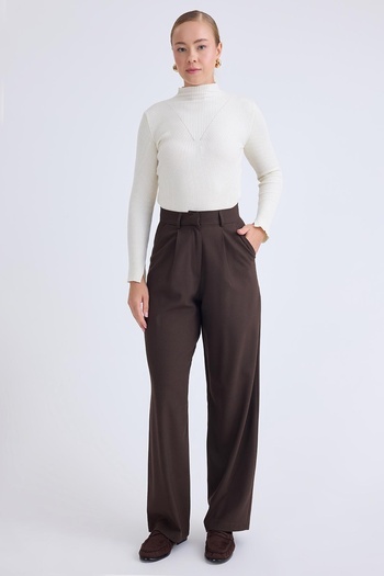 Vitrin High Waist Wide Leg Palazzo Pants