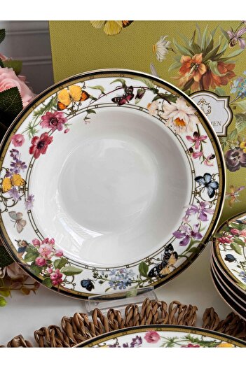 ROSSEV Muse Garden Yemek Tabak 6'lı