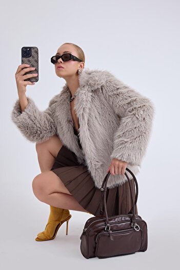 Vitrin Short Plush Jacket