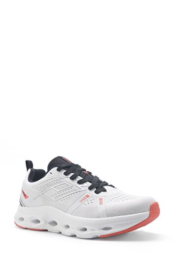 Lotto Daily Comfortable Lace-Up Sports Running Shoes White
