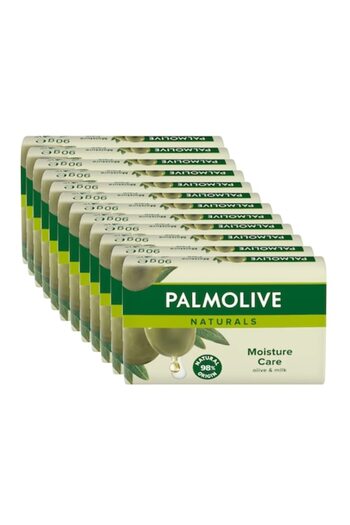 Palmolive Olive & Milk Hydrating Solid Soap, 12 x 90g