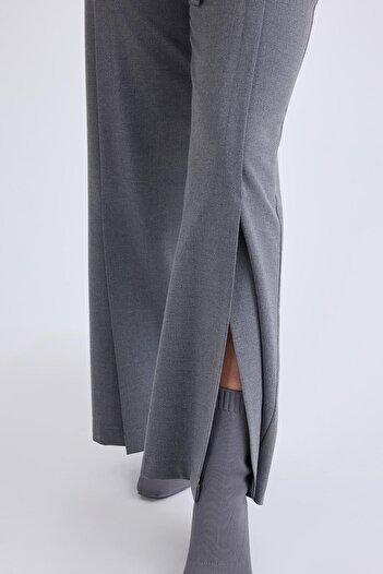 Vitrin High Waist Waist Belted Pants