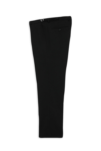 Kiğılı Relaxed Fit Comfortable Cut Buckle Wool Flannel Classic Trousers