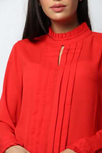 Nichii High-Neck Long-Sleeve Top