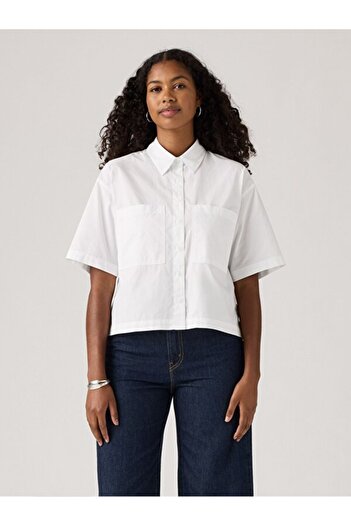 Levi's Harlie Short Sleeve Cropped Gömlek