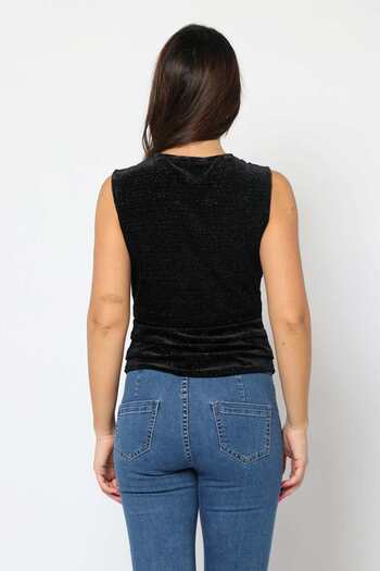 Nichii V-Neck Party Top