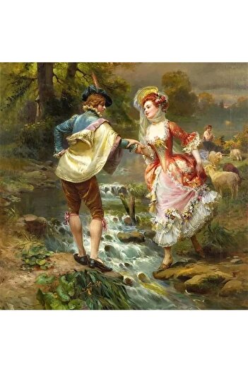dialands Term Pair 45X45Cm Diamond Mosaic Painting