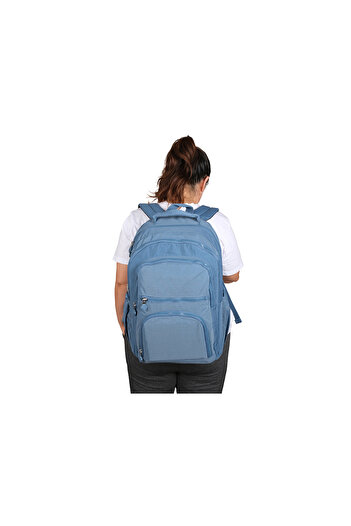 Bagacar 1087 Waterproof Imported Crinkle Fabric School and Daily Backpack with Laptop Compartment