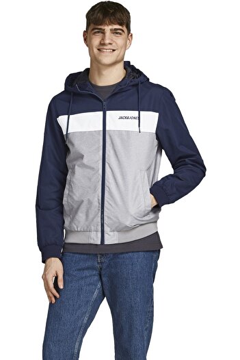 Jack & Jones Jjerush Hood Bomber Men's Jacket