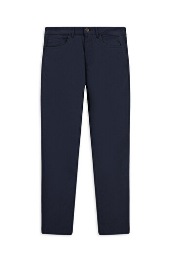 Kiğılı Slim Fit Slim Fit Patterned Lycra Canvas / Chino Trousers