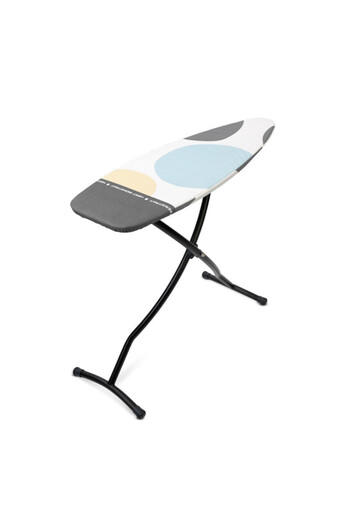 Brabantia D 1003387 Ironing Board, 135x45cm, 7position, Heat-resistant zone, PerfectFlow, White/Grey