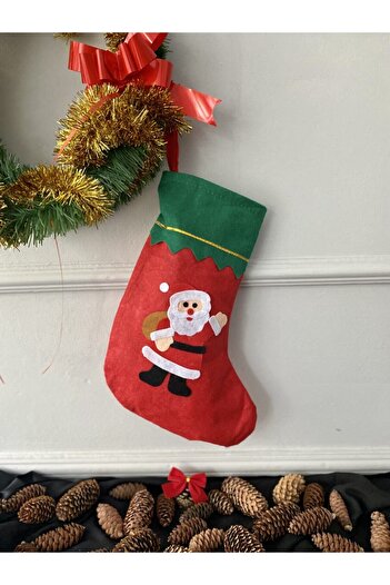 CANVELA Christmas Decor Stocking Santa Claus Pine Tree Ornaments Christmas Tree Ornament Decorative Pouch New Year
