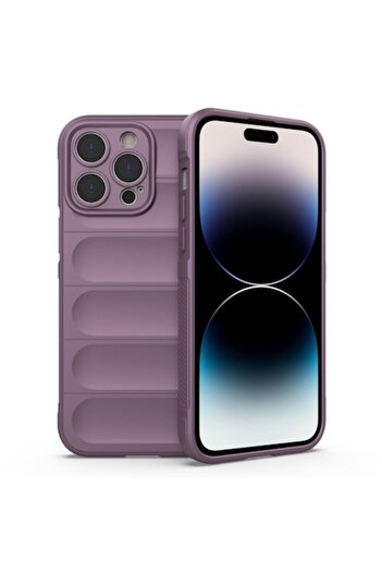 Fils High Protection Case for iPhone 14 Pro Max, Magic Shield, Y48, Thermoresistant plastic, Berry Purple