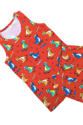 elmas kids Boy's 100% Cotton Undershirt Boxer Set