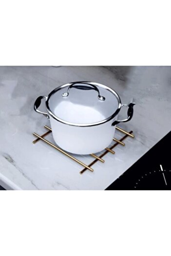 TTT Fireproof Stainless Steel Tray Gold Color