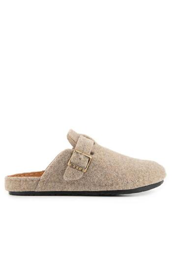 Muya Hopea 36911-196 Anatomical Sole Women's Winter House Slippers Beige 36-40