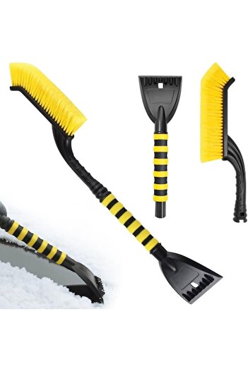 FENYW Snow Brush with Ice Scraper and Non-slip Handle - CN