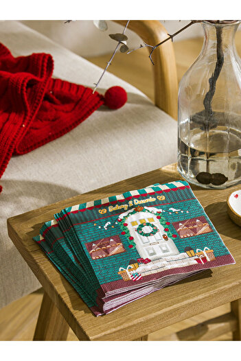 LC Waikiki Mixed Printed Paper Napkins 20 Pack
