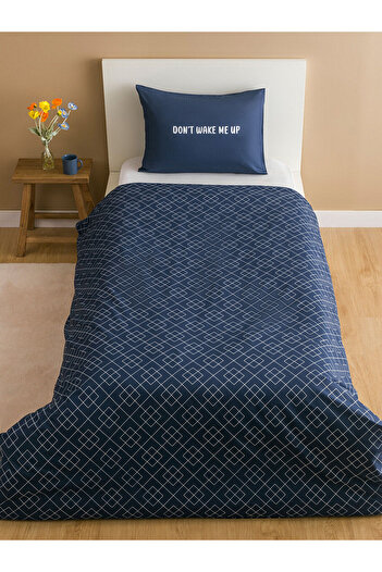 LC Waikiki Mixed Line Patterned Single Duvet Cover Set