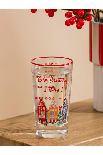 LC Waikiki Mixed Printed Glass Cup 500 ml