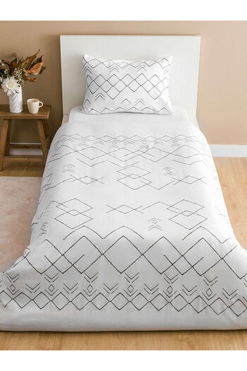 LC Waikiki Mixed Line Patterned Single Duvet Cover Set