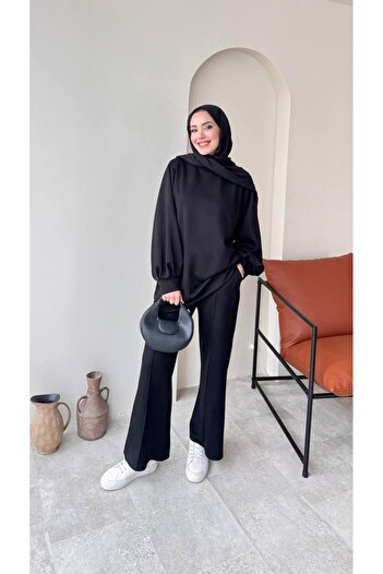MODA AKGÜN Double Face Fabric Oversize Suit