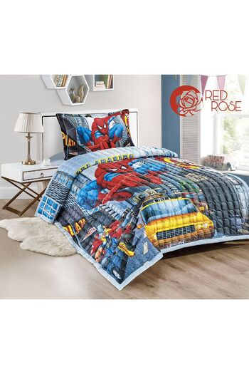 Red Rose Kids' Velvet Winter Compressed Bedspread - Soft, Comfortable and Stylish, Perfect for Your Child's Room