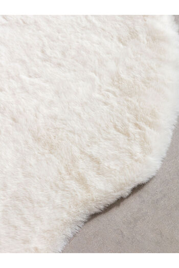 LC Waikiki Ecru Plush Bath Mat 55X85 cm