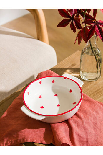 LC Waikiki Red Printed Porcelain Bowl 20 cm