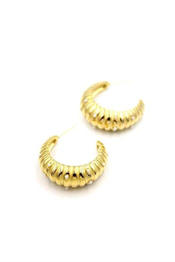 MENESSA Hoop Earrings - Gold