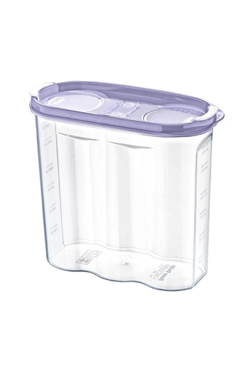 The LOG INVEST 2 Lids Scale Food Dry Food Storage Box Container - 1.7 Liter - Sa935
