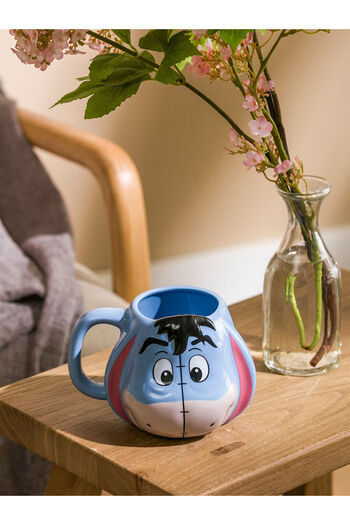 LC Waikiki Mavi Winnie The Pooh Eeyore Baskılı Seramik Kupa 520 ml