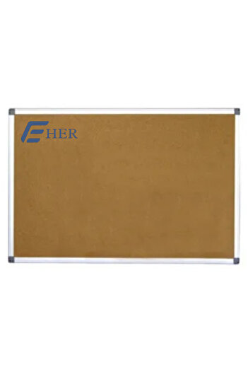 eher Cork Board with Aluminum Frame 40x60 cm