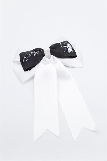 MENESSA April 23 Bowknot Buckle - Black