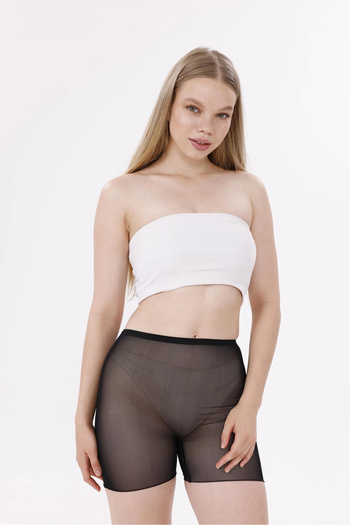 Kocabey Freshness 0024 Laser Cut Tulle Boxer Corset