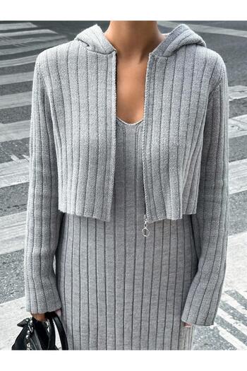 tofan Two Piece Knitwear Dress
