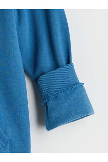 LC Waikiki Blue Hooded Boy Sweatshirt