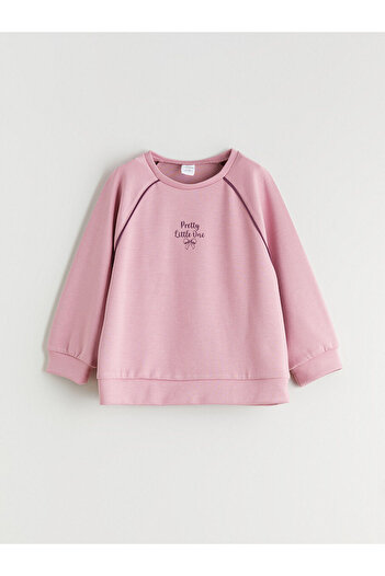LC Waikiki Vizyon New Season Crew Neck Girls' Sweatshirt and Sweatpants