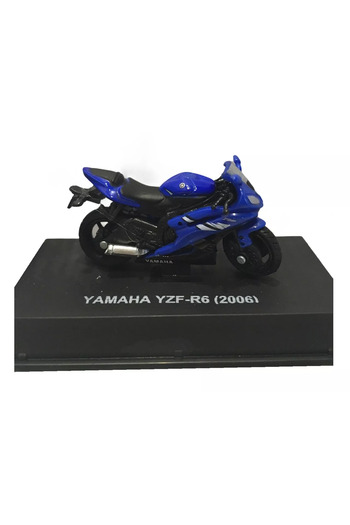 LRS STORE Yamaha Rzf R6 Metal Model Motorcycle 7.5cm with Special Stand Collectible Toy Motorbike 1/32