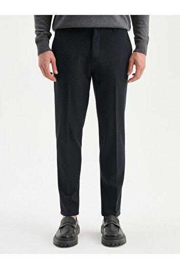 LC Waikiki Navy Blue Standard Size Men's Trousers