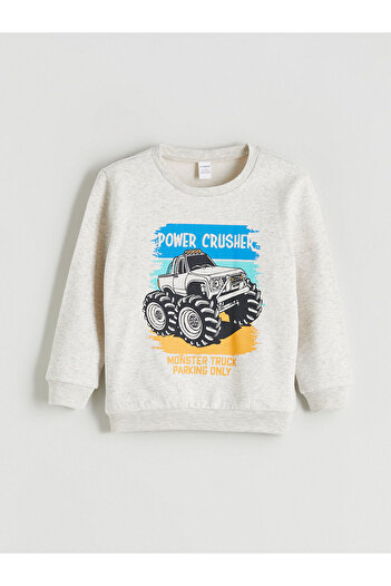 LC Waikiki Özmarka New Season Crew Neck Boys' Sweatshirt