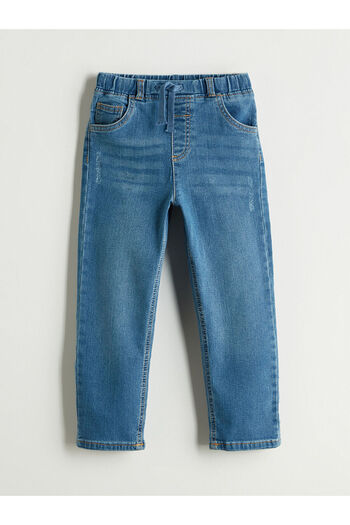 LC Waikiki Indigo Waist Elasticated Boy's Jean Trousers