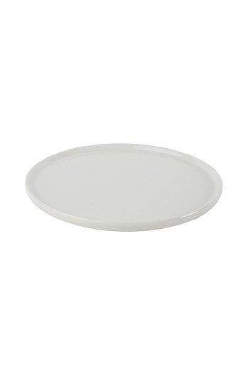 SQUALO Squalo - Elegant Round Serving Dish (Porcelain) with a Contemporary Design - White 1x21x21 cm