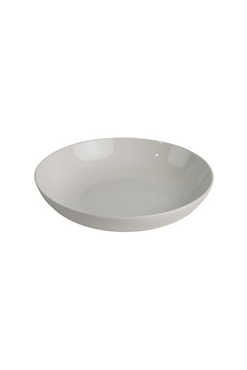SQUALO Squalo - Round Porcelain Dish with an Elegant and Modern Design - White 4.2x19x19 cm